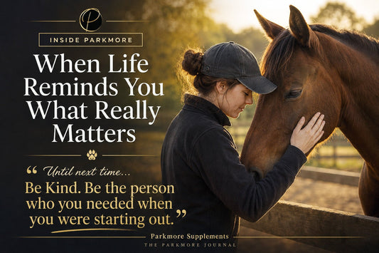 When Life Reminds You What Really Matters - Parkmore Supplements
