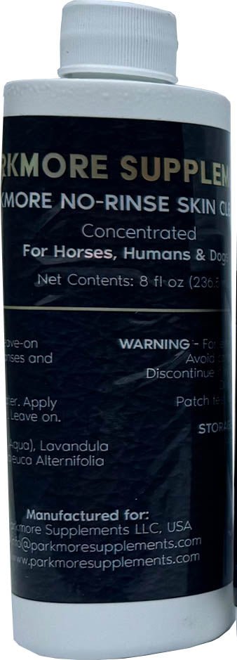 Parkmore No-Rinse Skin Cleanser - Unscented by Parkmore Supplements -