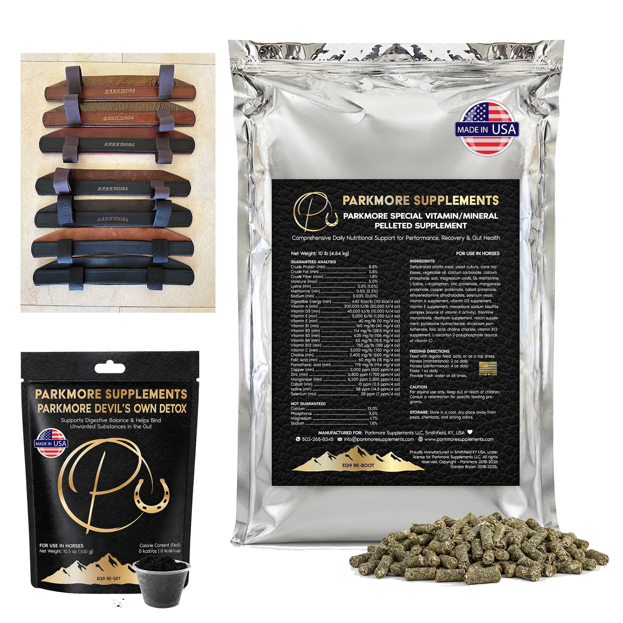Parkmore Calm 'n Focus Bundle by Parkmore Supplements - Tack and Supplements