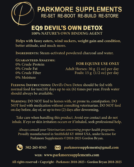 Parkmore EQ9 Devil's Own Detox