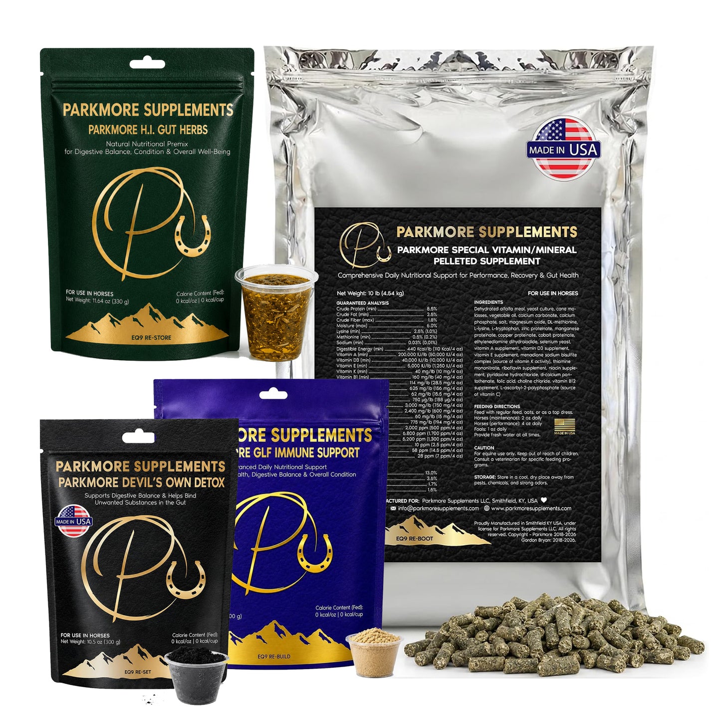 Parkmore GI Relief Bundle | Digestive Support for Horses