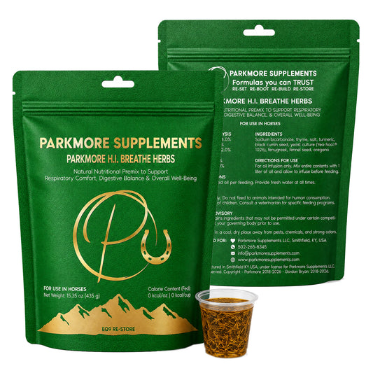 Parkmore H.I. Breathe Herbs by Parkmore Supplements - Equine Supplements
