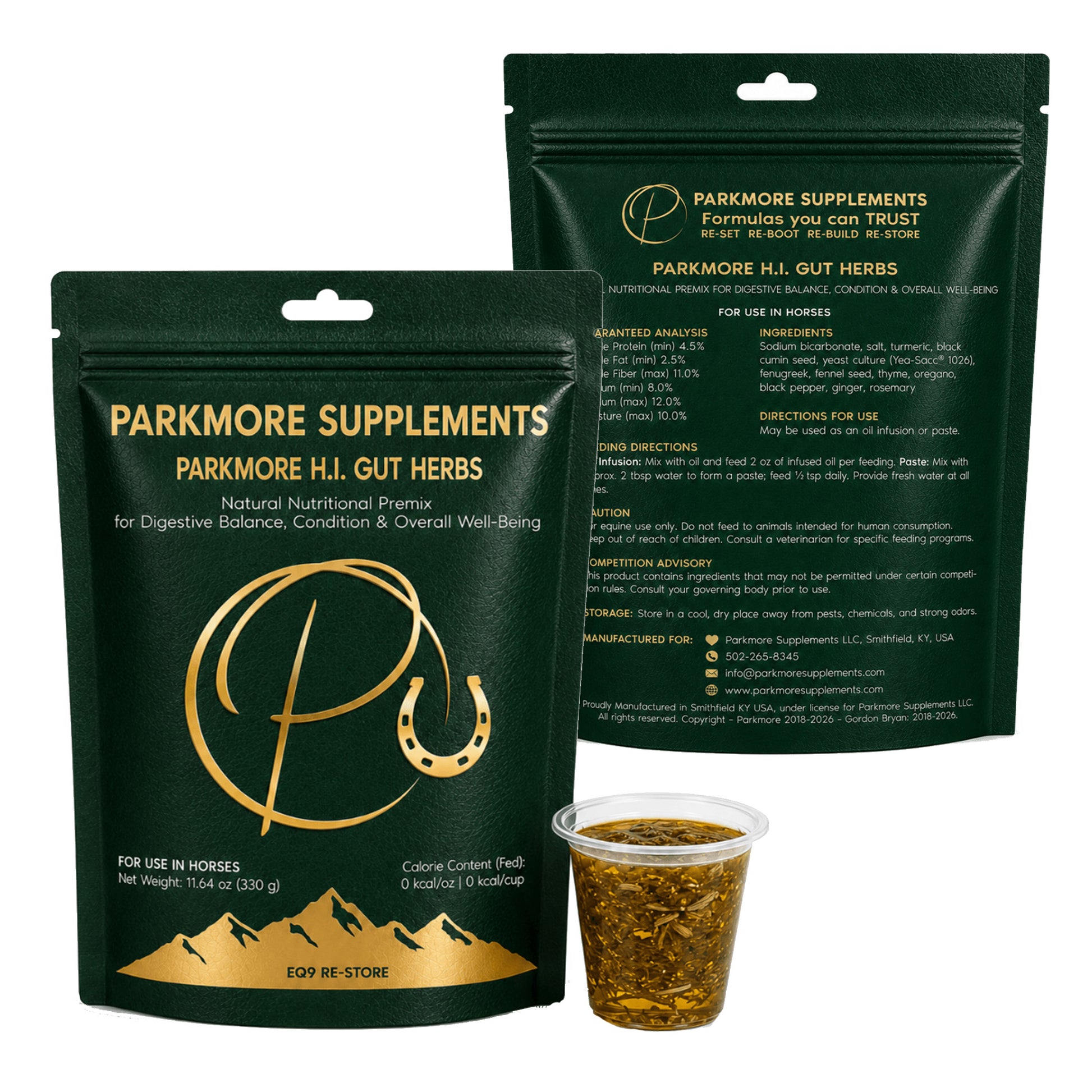 Parkmore H.I. Gut Herbs by Parkmore Supplements - Equine Supplements