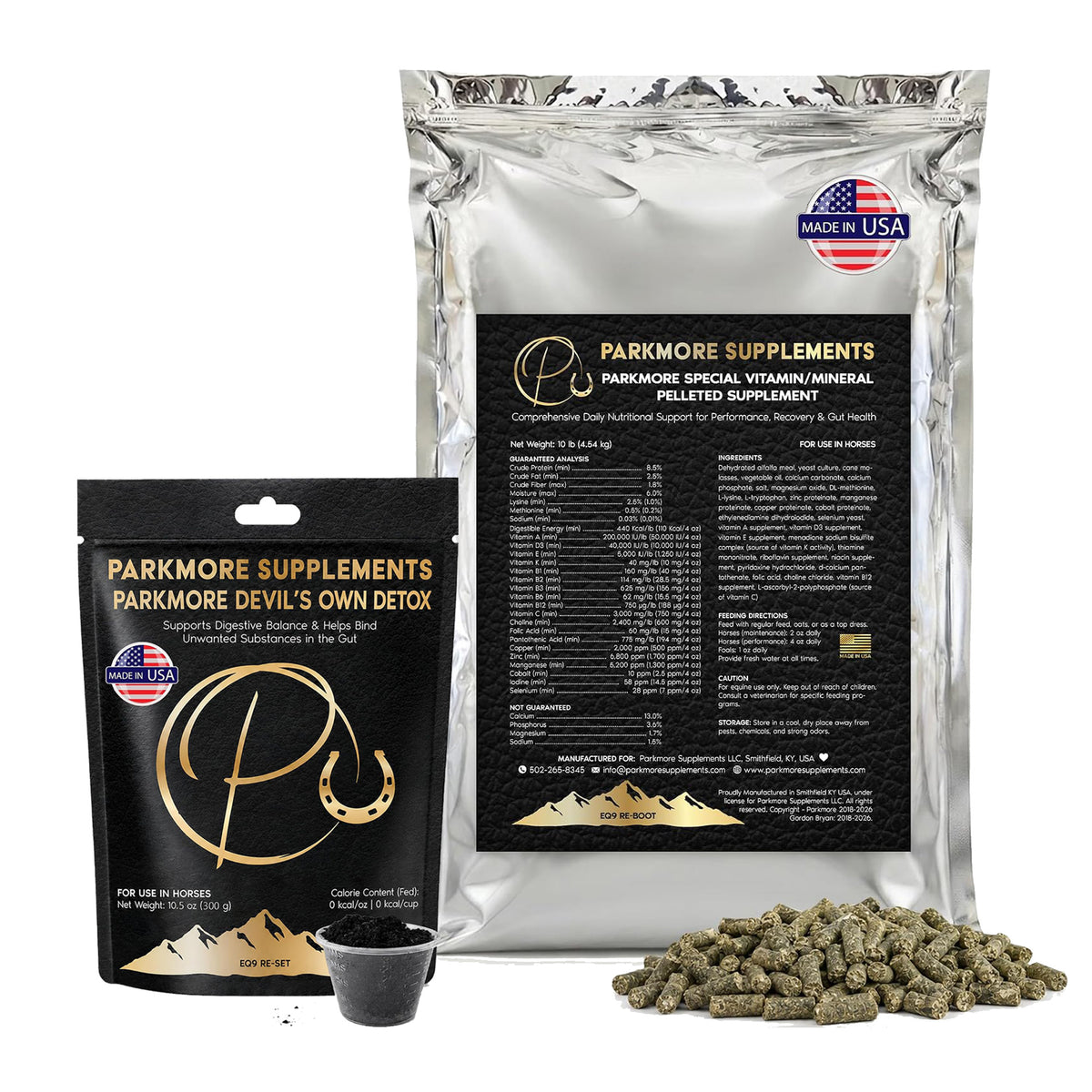 Hoof Growth Bundle - Parkmore by Parkmore Supplements - Equine Supplements
