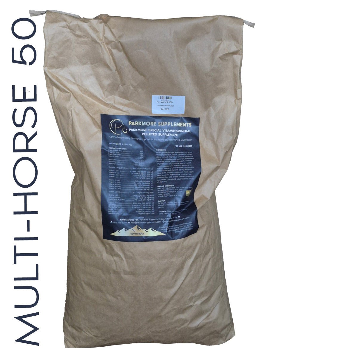 SVMS - Parkmore Special Vitamin/Mineral Supplement (Single or Multi-Horse) by Parkmore Supplements - Equine Supplements