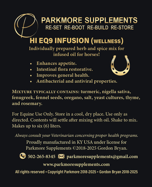 Parkmore H.I. EQ9 Infusion (Overall Health)