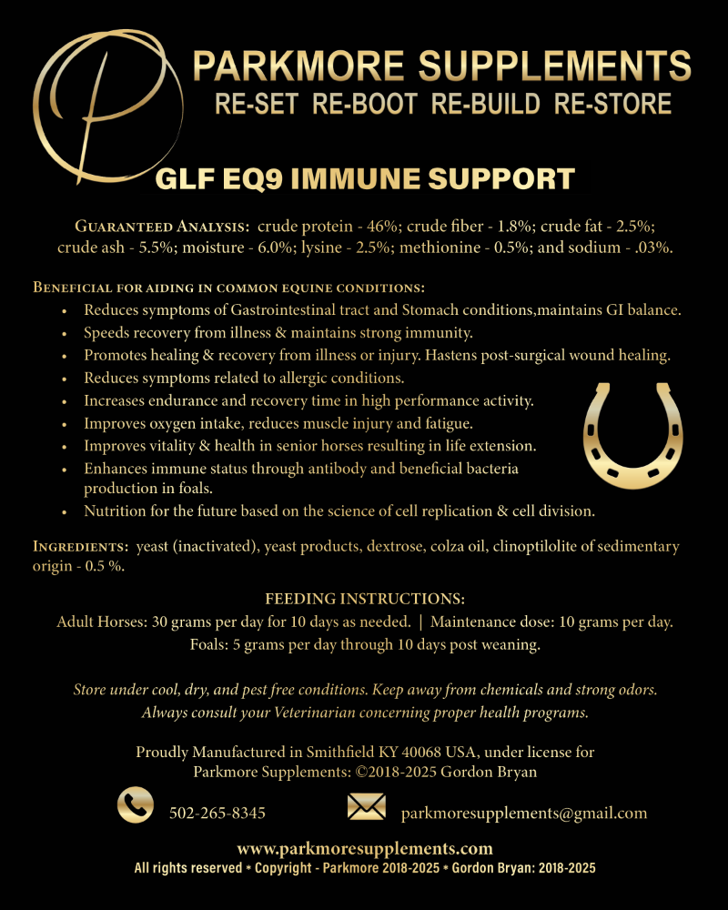 Parkmore GLF EQ9 Immune Support