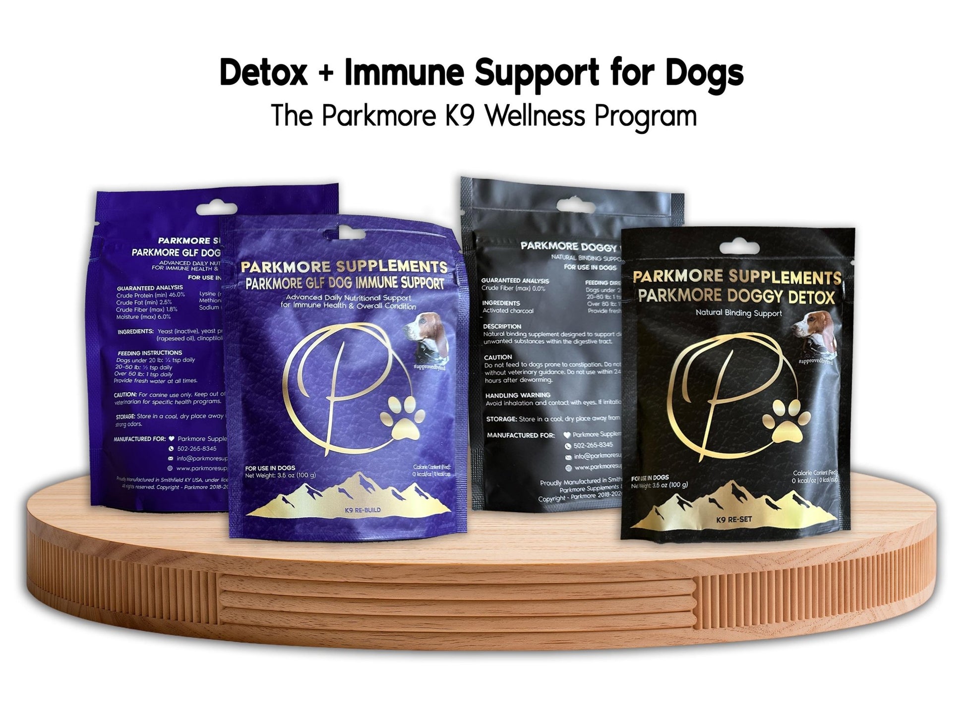 K9 Smart Bundle - Parkmore by Parkmore Supplements - Canine Supplements