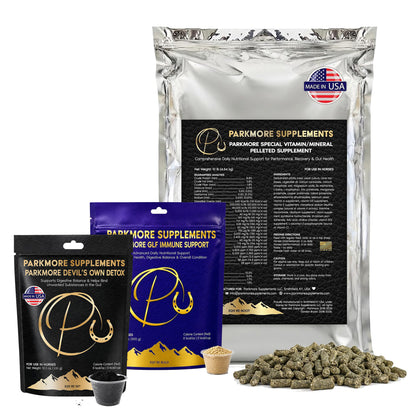 Parkmore Repro Health & Young Horse Dev Bundle by Parkmore Supplements - Equine Supplements