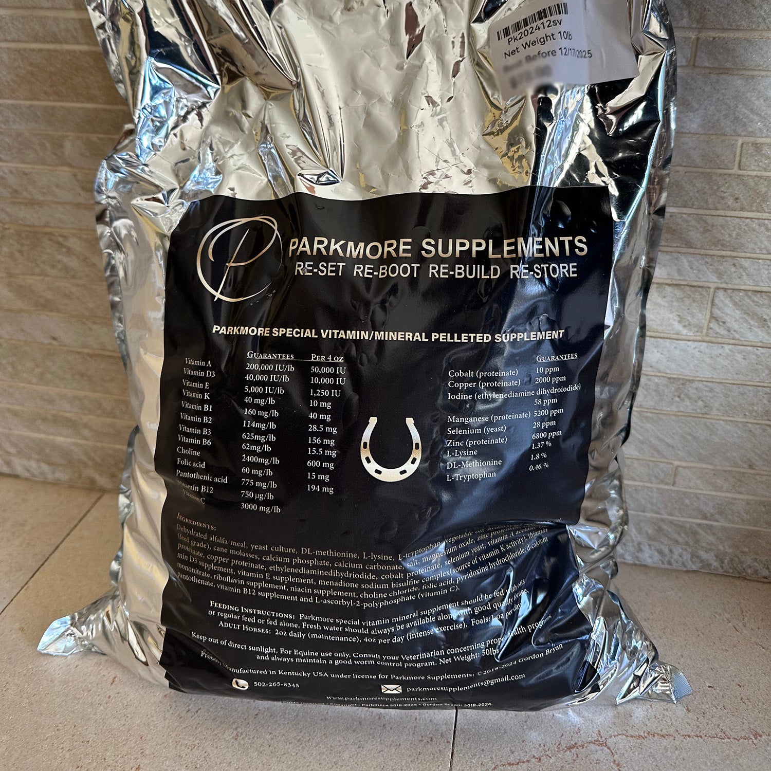 Parkmore’s EQ9 Special Vitamin Mineral Supplement (Multi - Horse) by Parkmore Supplements - Equine Supplements